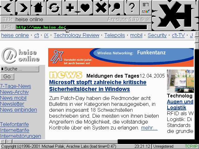 ... www.heise.de ...
