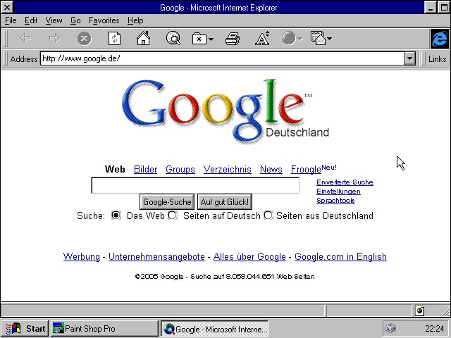 der IE3 ist der letzte, der noch halbwegs sinnvoll auf dem Notebook l&auml;uft
