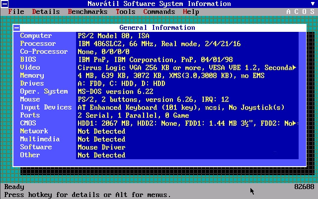 NSSI zeigt die Konfiguration
