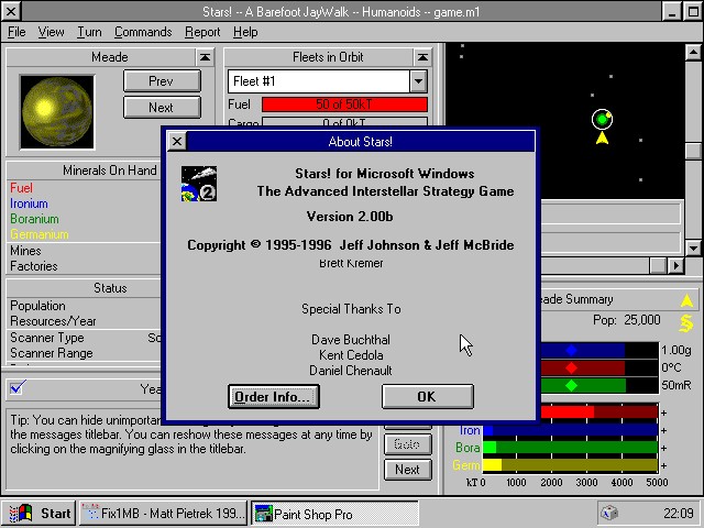 Stars! kann mich stundenlang fesseln. Eigentlich brauche ich nichts anderes...

