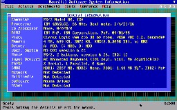 NSSI zeigt die Konfiguration
