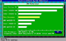 Und ein Geschwindigkeitsvergleich
