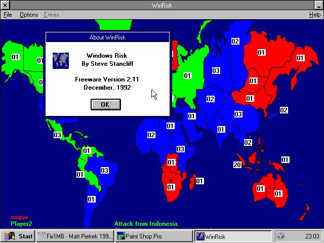 Risiko ist ein schnelles Spiel f&uuml;r 1-3 Personen f&uuml;r zwischendurch
